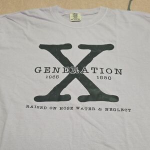 GENERATION Y Light Purple Graphic Tee